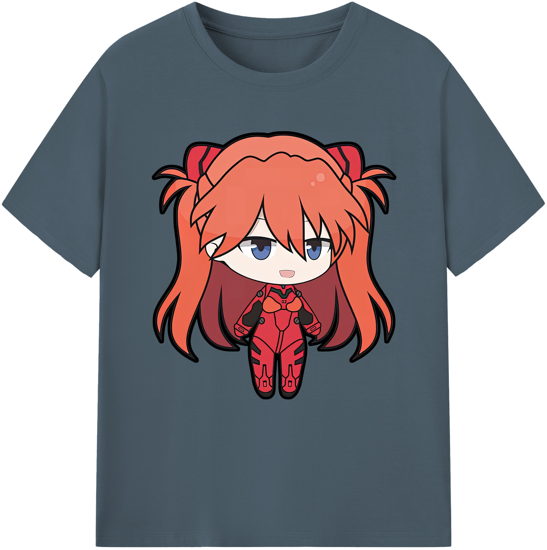 （画像用） EVA 新世紀エヴァンゲリオン 綿100％半袖Tシャツ（フロントプリント）